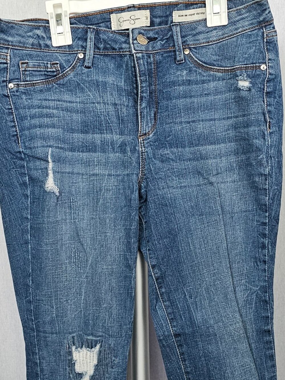 Jessica Simpson “Kiss Me” Super Skinny Jeans – Size 30 – Style JSB0104